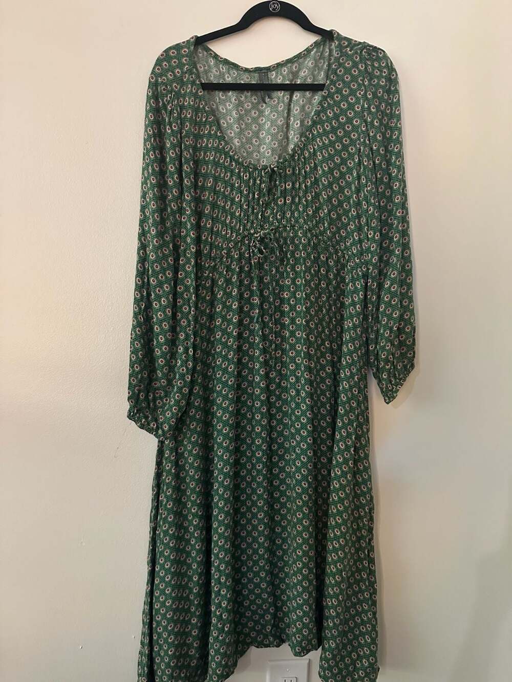 🌱💓Anthropologie Adelaide Tie Front Dress L